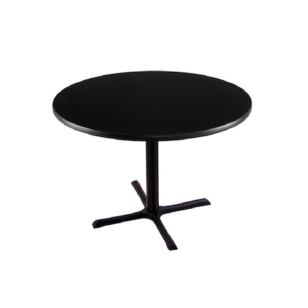 Holland Bar Stool Co 30" 211 Black Table, 36" dia. Top 211-3030BW36R